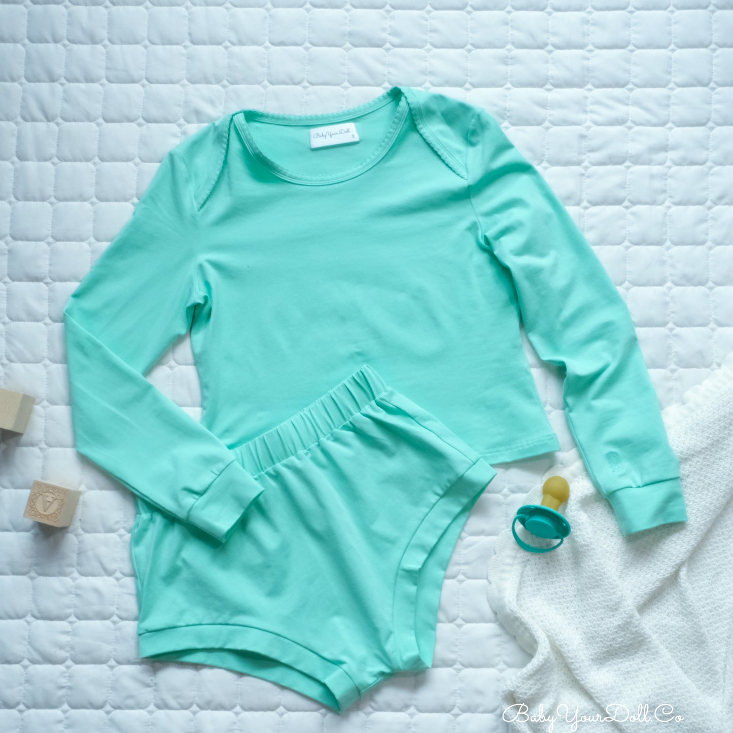 Mint | Long Sleeve Basic Set