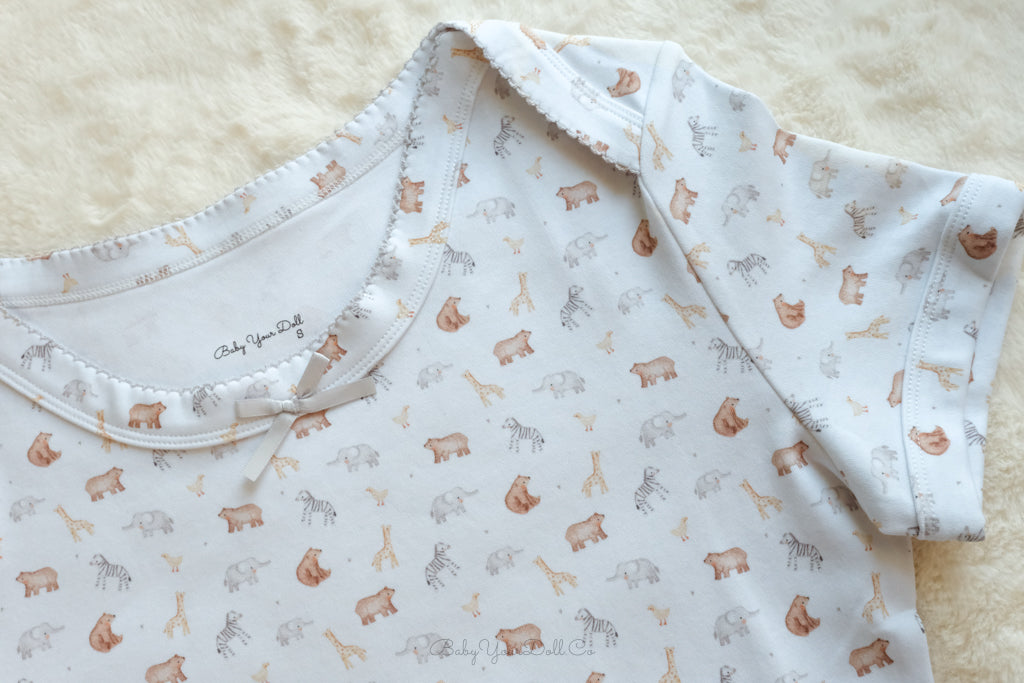 Tiny Zoo Animals | Adult Bodysuit