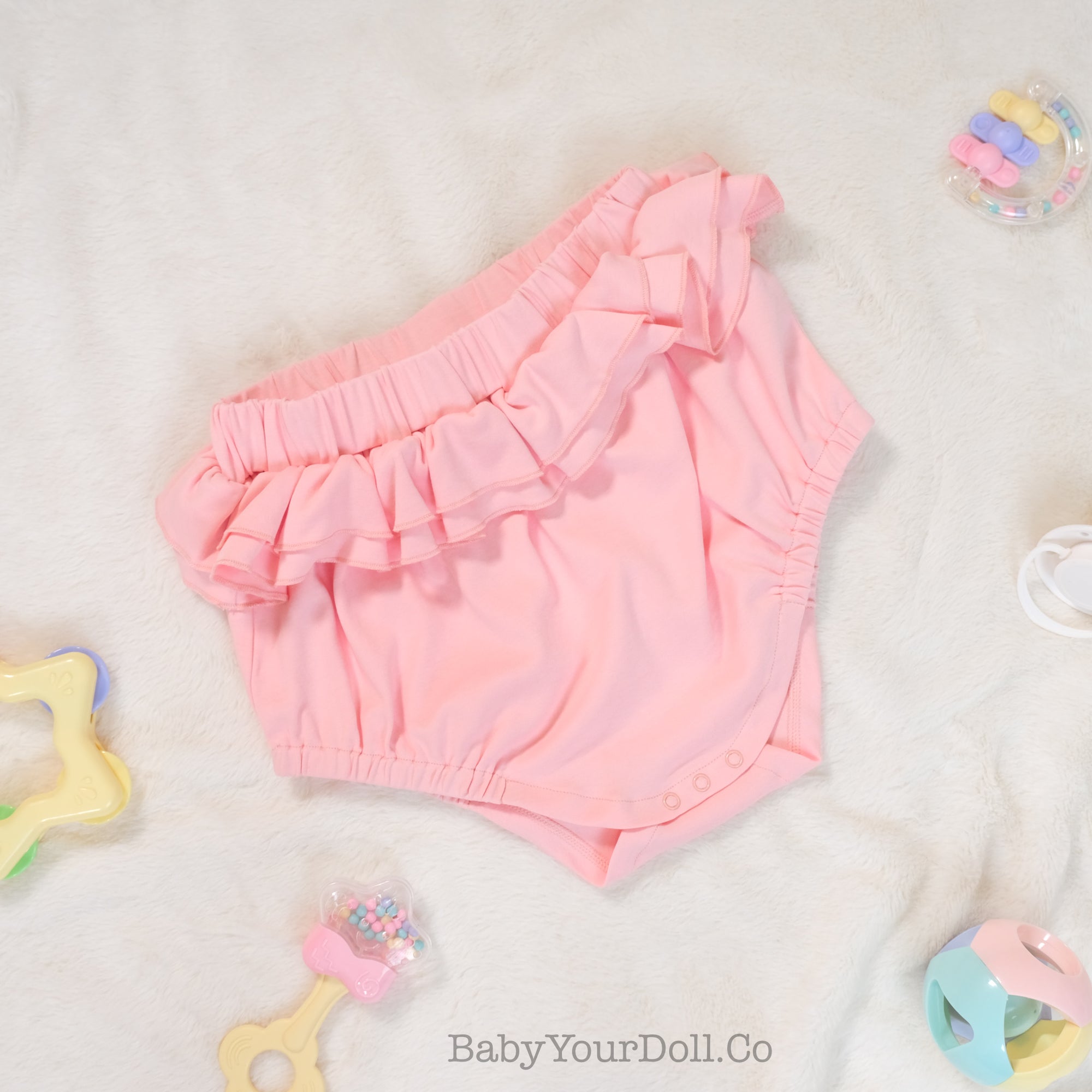 Daddy's Girl | Embroidered Double Ruffle Set