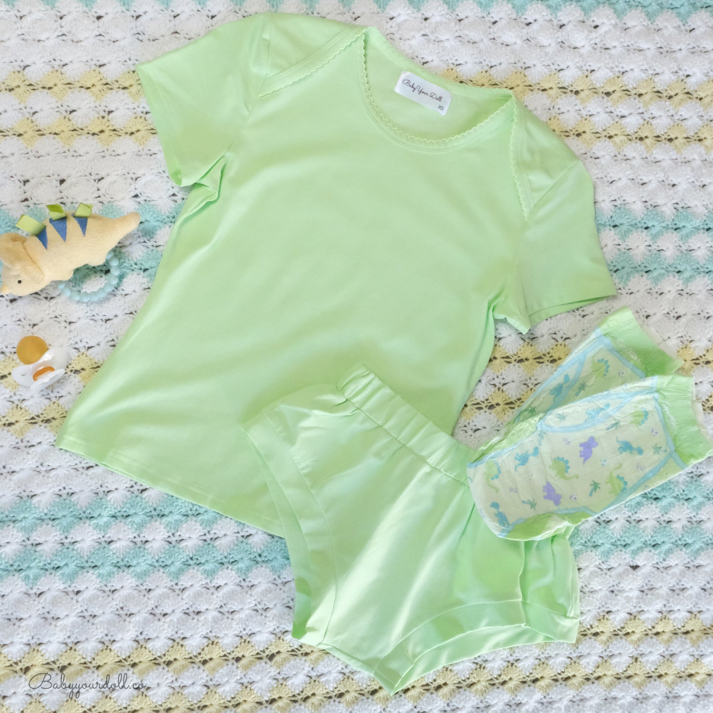 Soft Green Basics Set