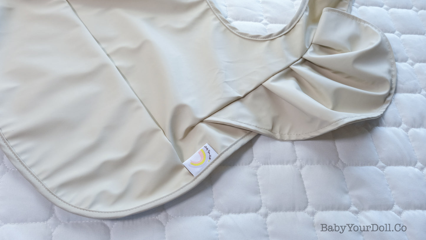 The Cream | Ruffle Bib