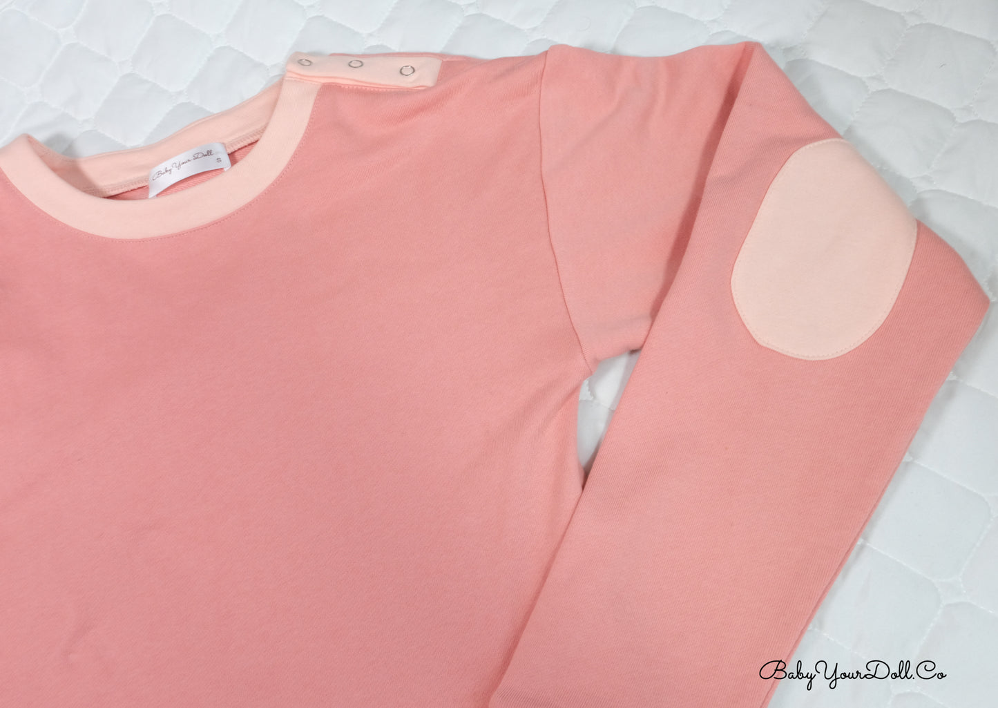 Pink | Sweatshirt Romper
