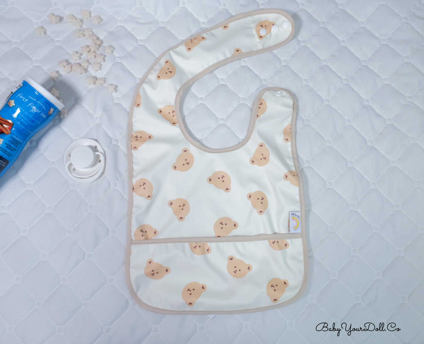 Teddy Bear | Pocket Bib