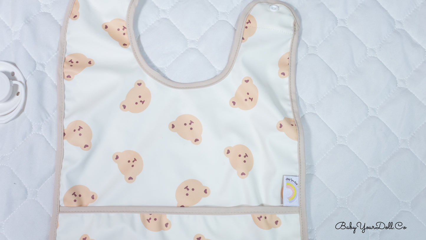 Teddy Bear | Pocket Bib