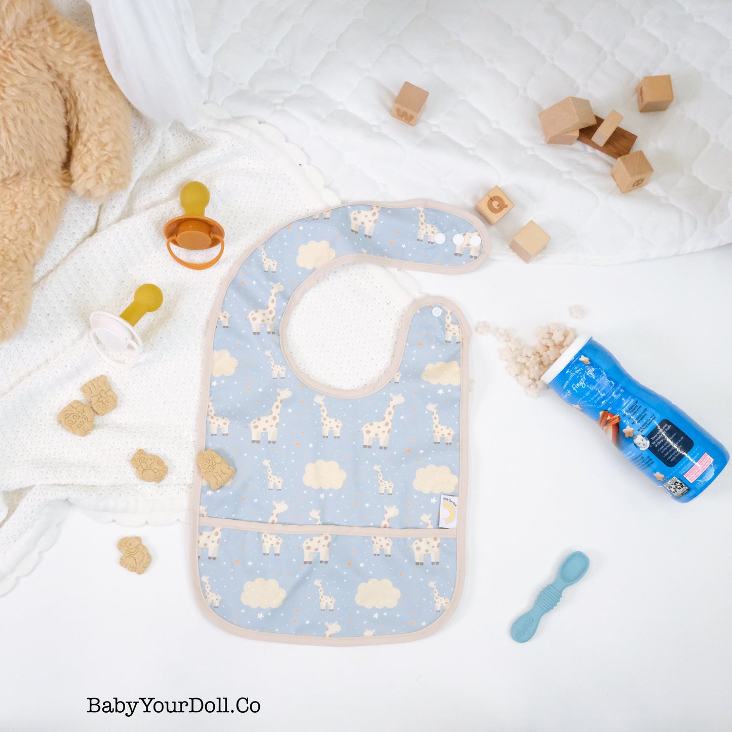 Giraffes | Pocket Bib