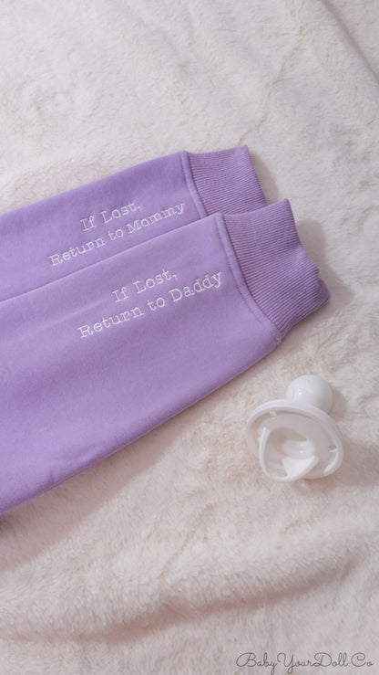 Dumb Baby Juice Hoodie | Lavender