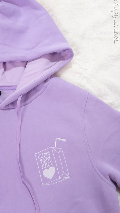 Dumb Baby Juice Hoodie | Lavender