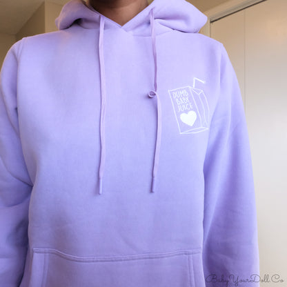 Dumb Baby Juice Hoodie | Lavender