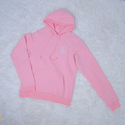 Dumb Baby Juice Hoodie | Pink