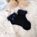Navy| Ankle Bow Socks