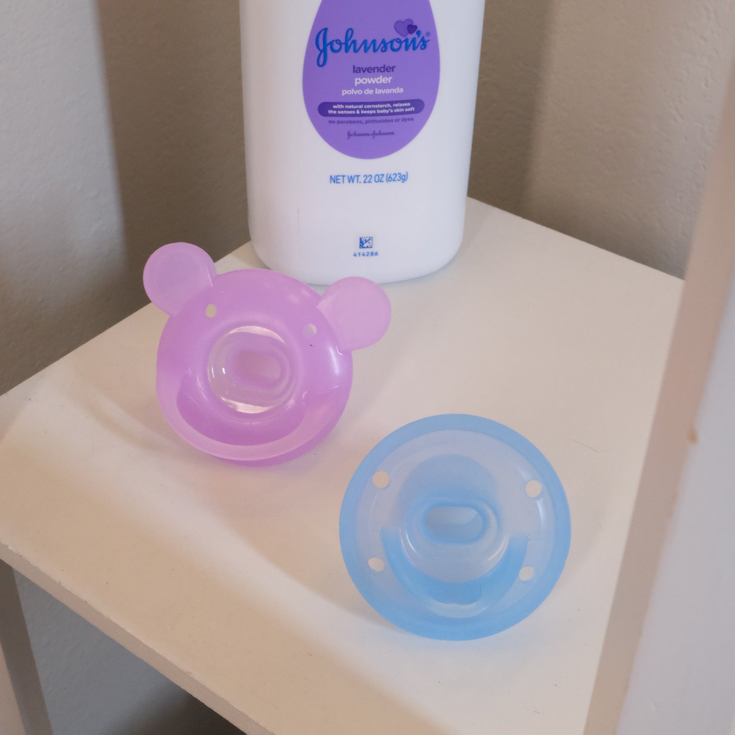 Blue Button Soother | Adult Pacifier