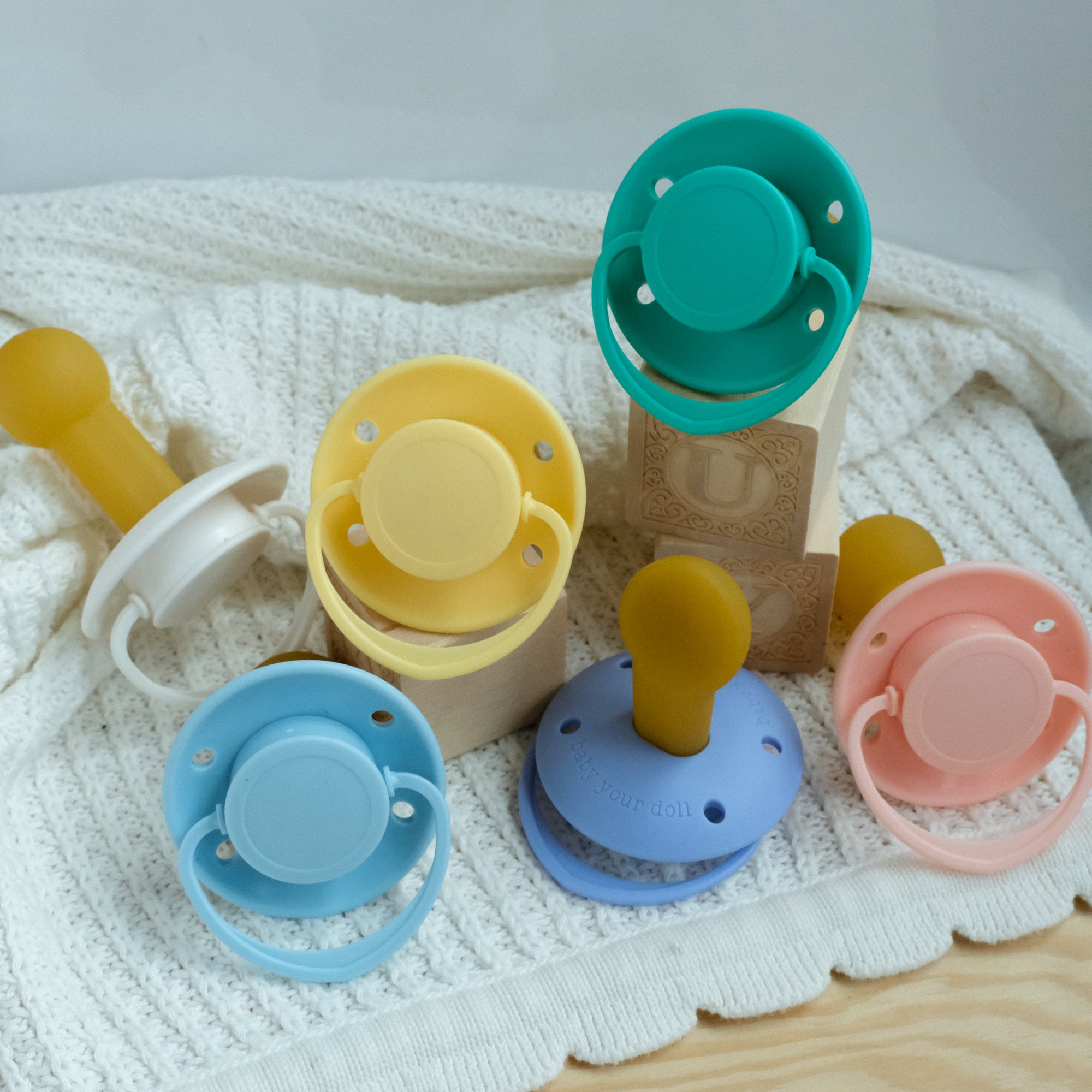 5 Color Bundle | Adult Pacifier Collection
