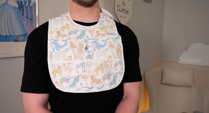 Zoo Animals | Pocket Bib