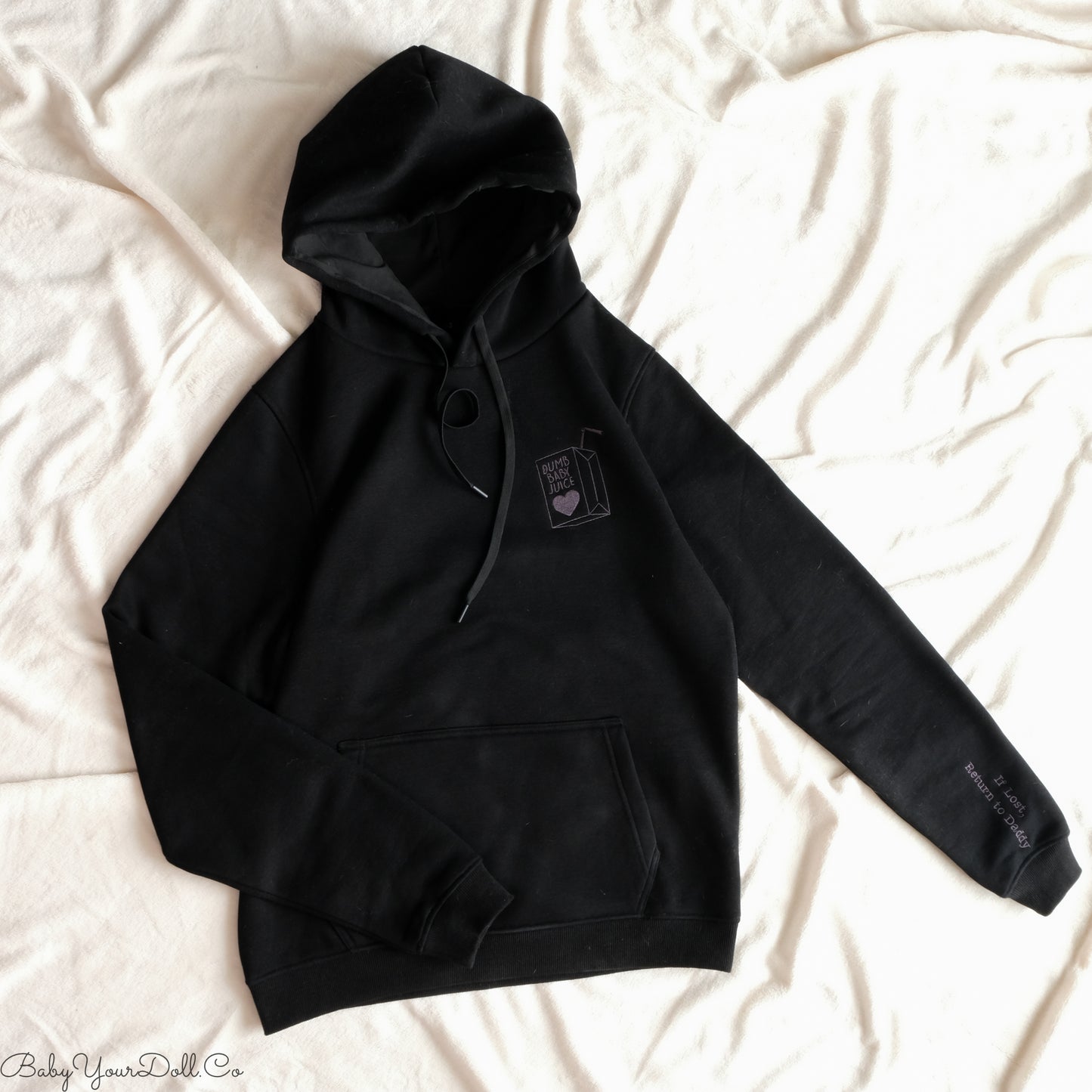 Dumb Baby Juice Hoodie | Black