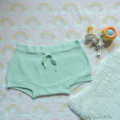 Mint | Knit Diaper Cover