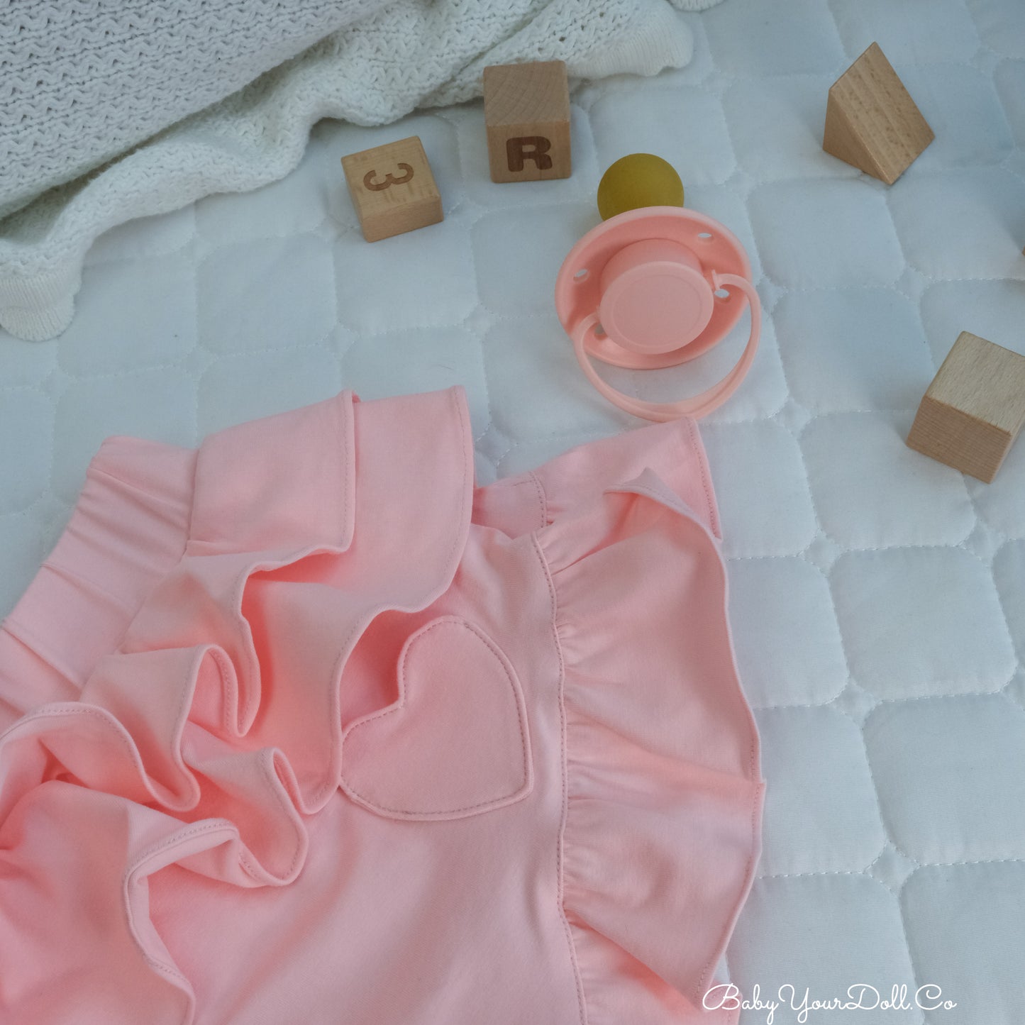 Pink | Ruffle Diaper Cover
