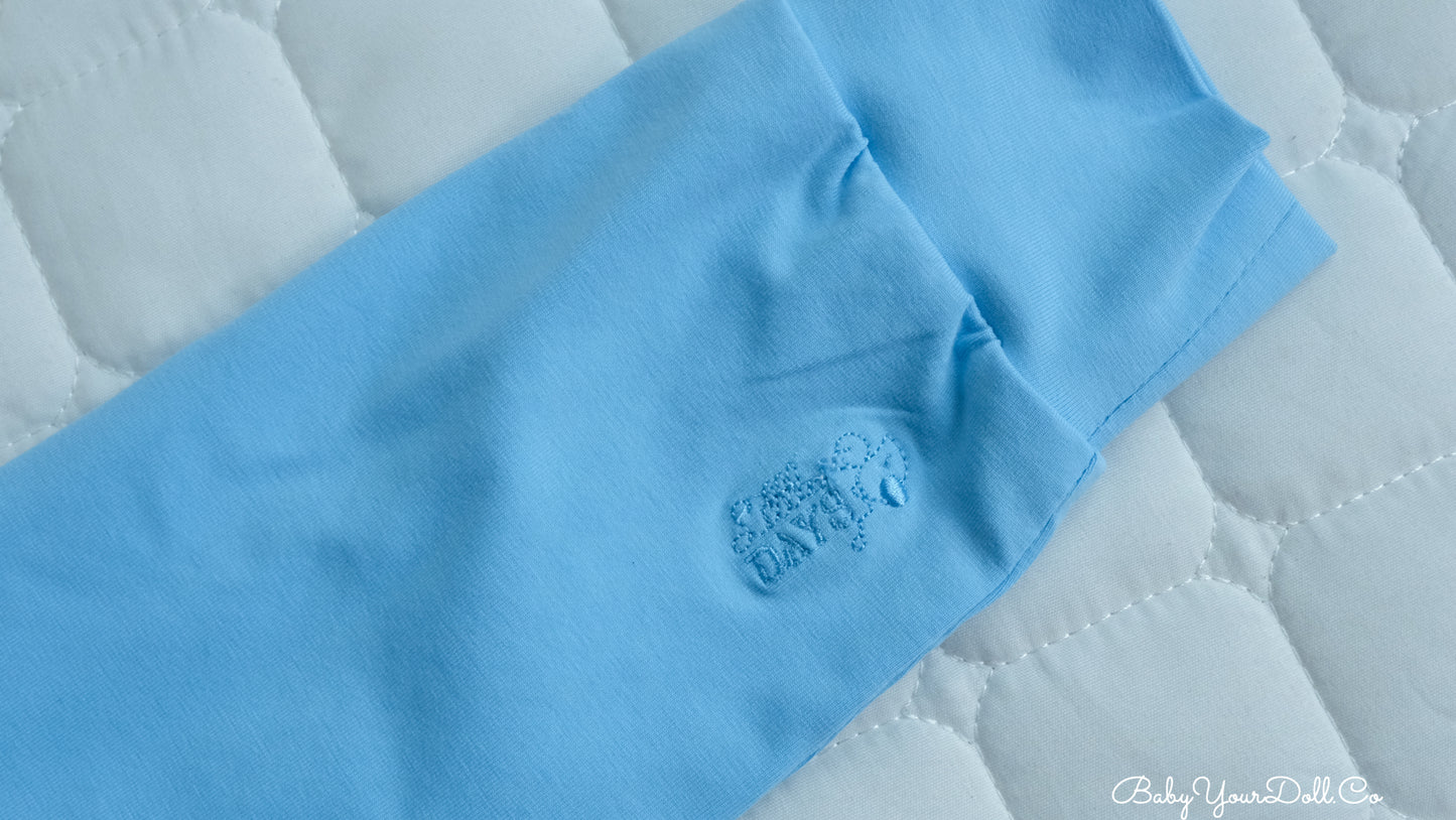 Baby Blue | Long Sleeve Crop Top