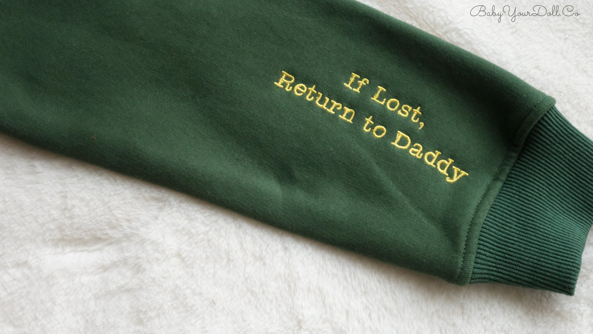 Dumb Baby Juice Hoodie | Forest