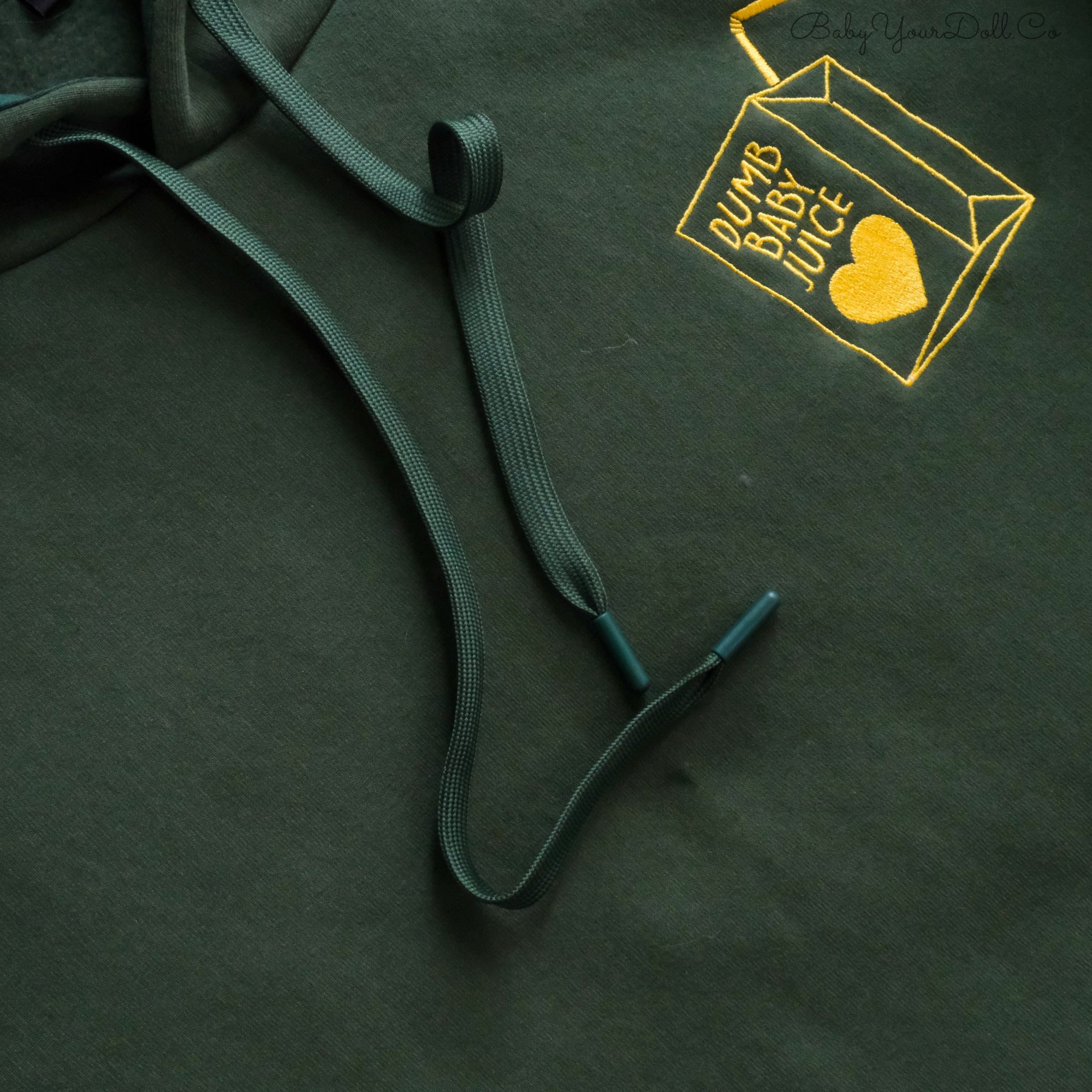 Dumb Baby Juice Hoodie | Forest