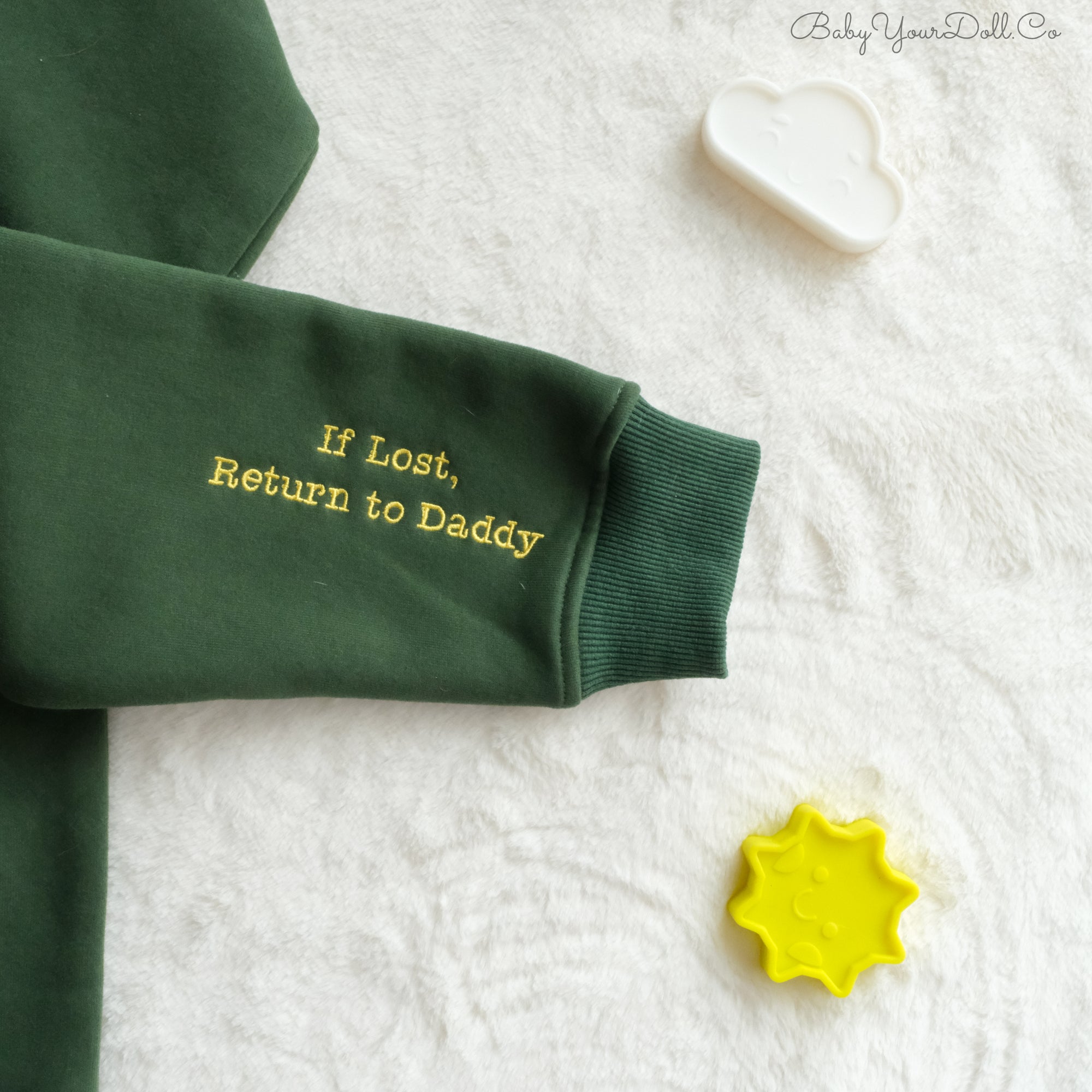 Dumb Baby Juice Hoodie | Forest