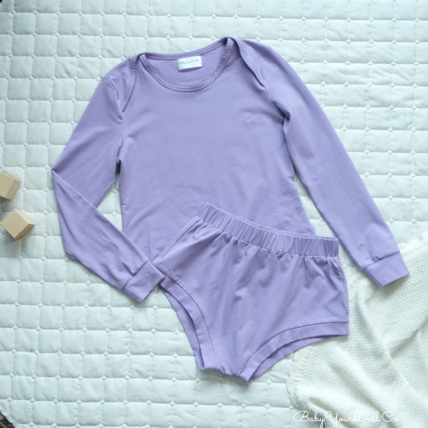 Lavender | Long Sleeve Basic Set