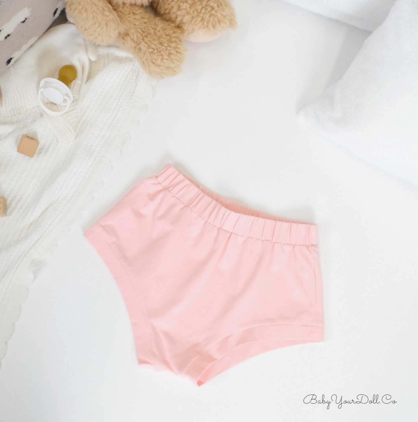 Baby Pink | Basic Diaper Cover