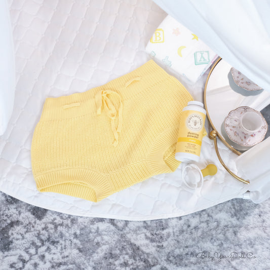 Sunshine Yellow | Knit Diaper Cover