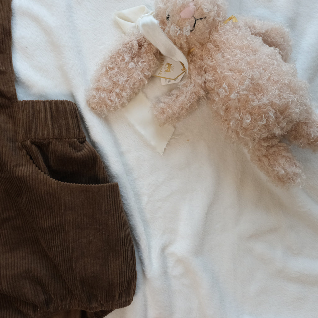 Brown | Corduroy Snap Overall
