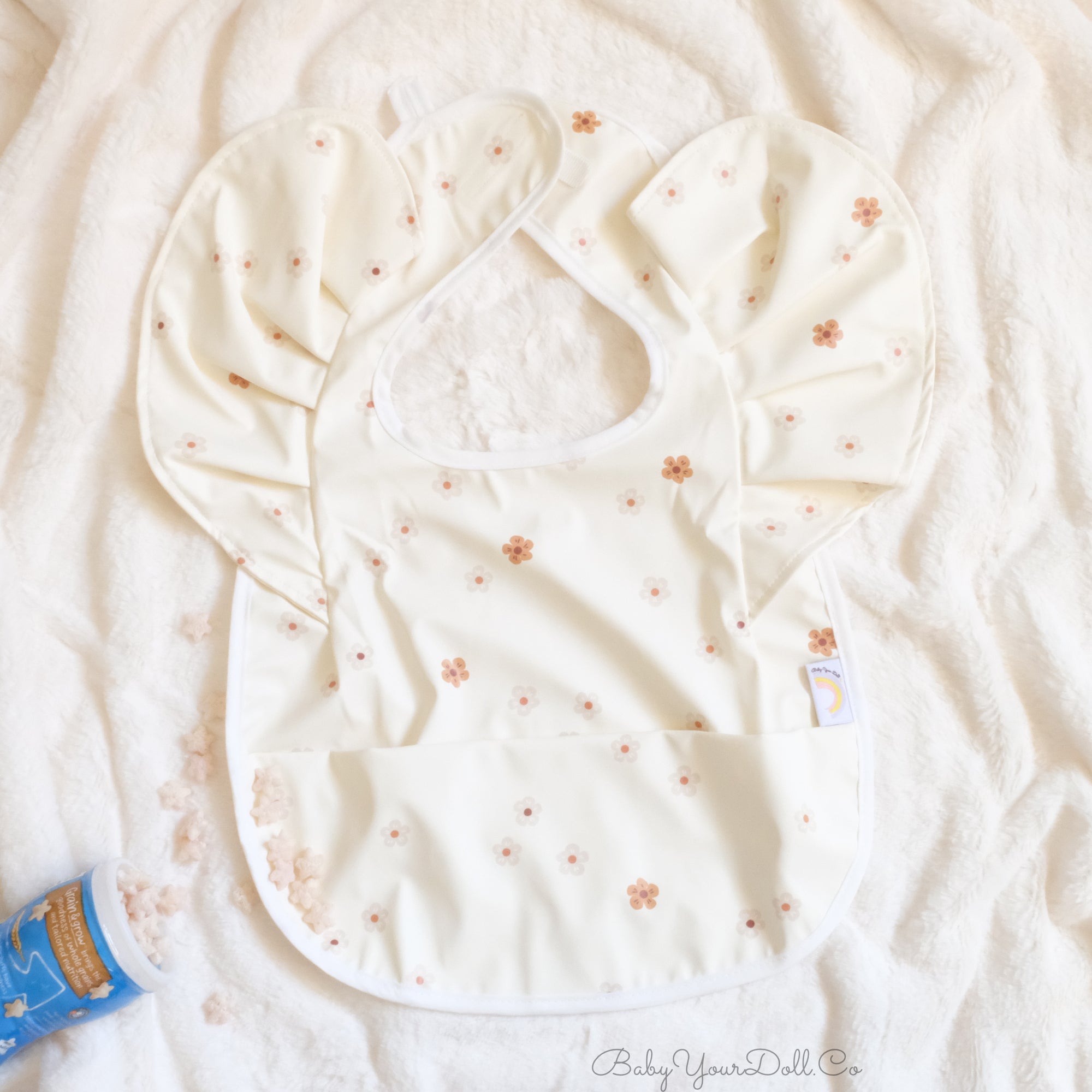 Little Florals | Ruffle Bib