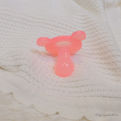 Pink Teddy Soother | Adult Pacifier