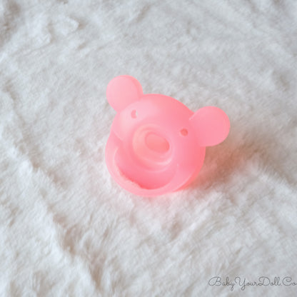 Pink Teddy Soother | Adult Pacifier