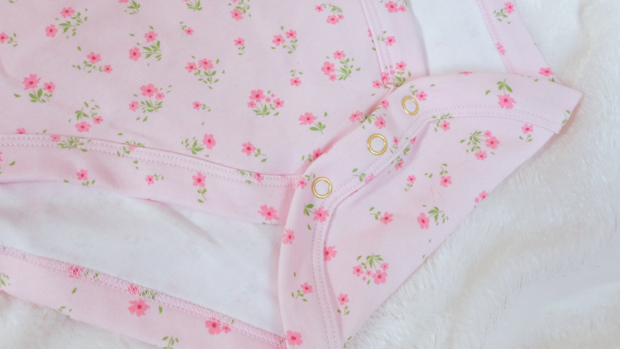 Baby Pink | Floral Bodysuit