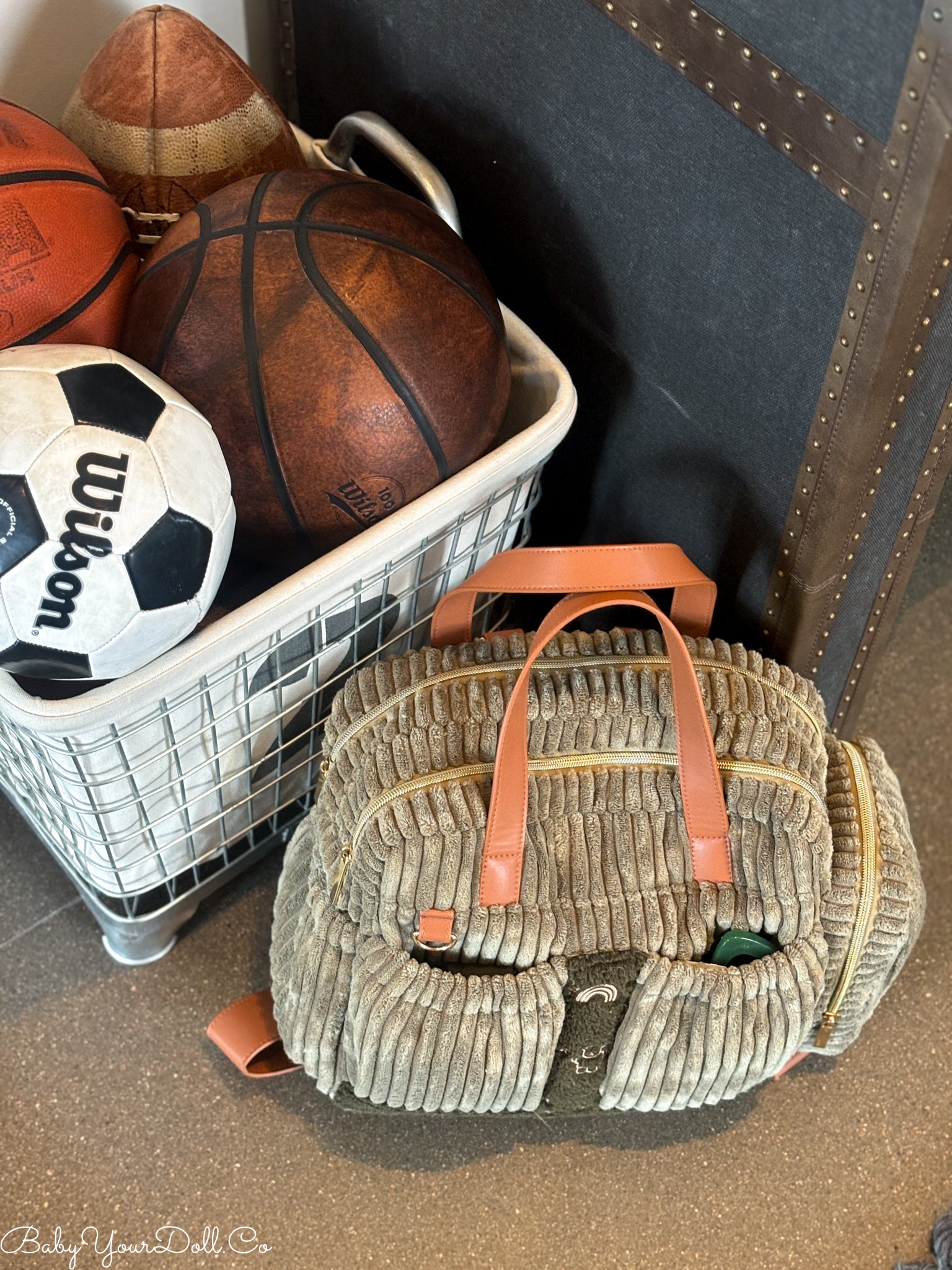 Basketball diaper bag hotsell