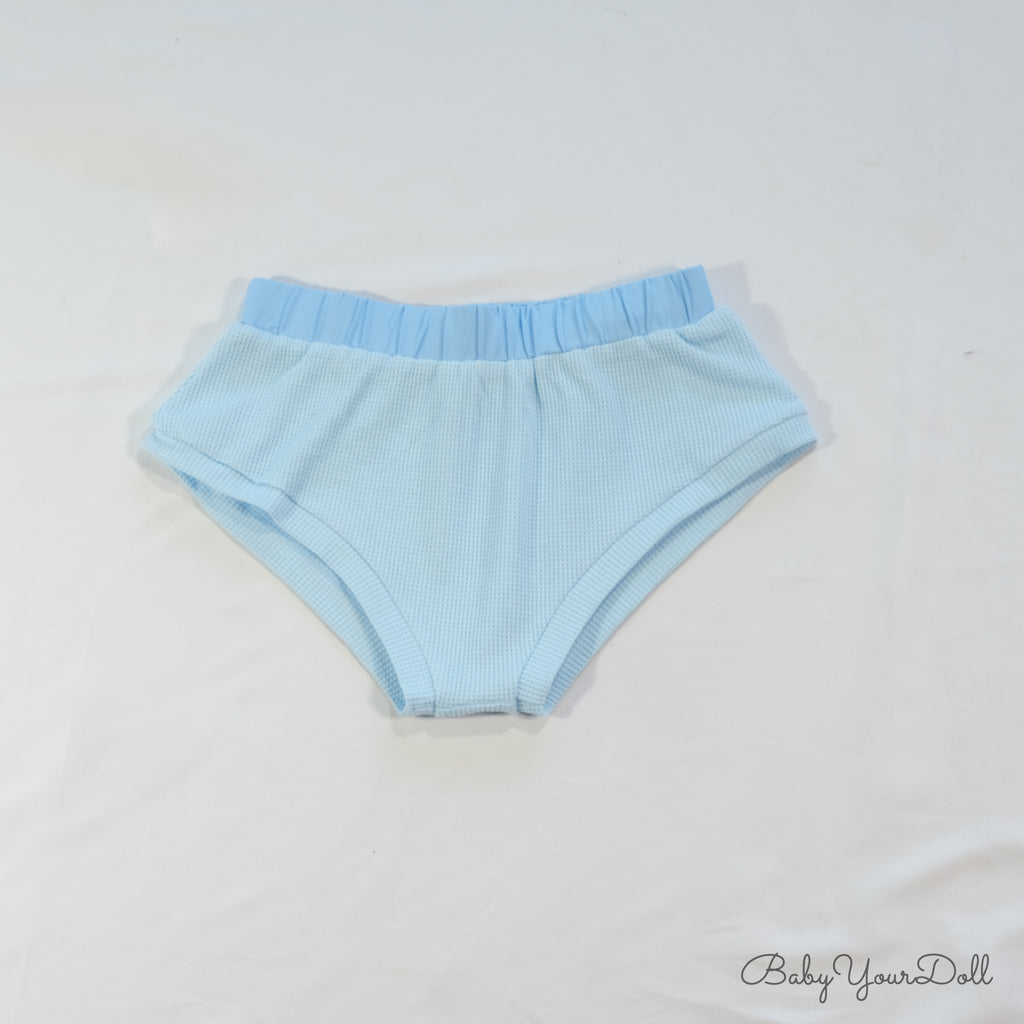 Blue Thermal Diaper Cover