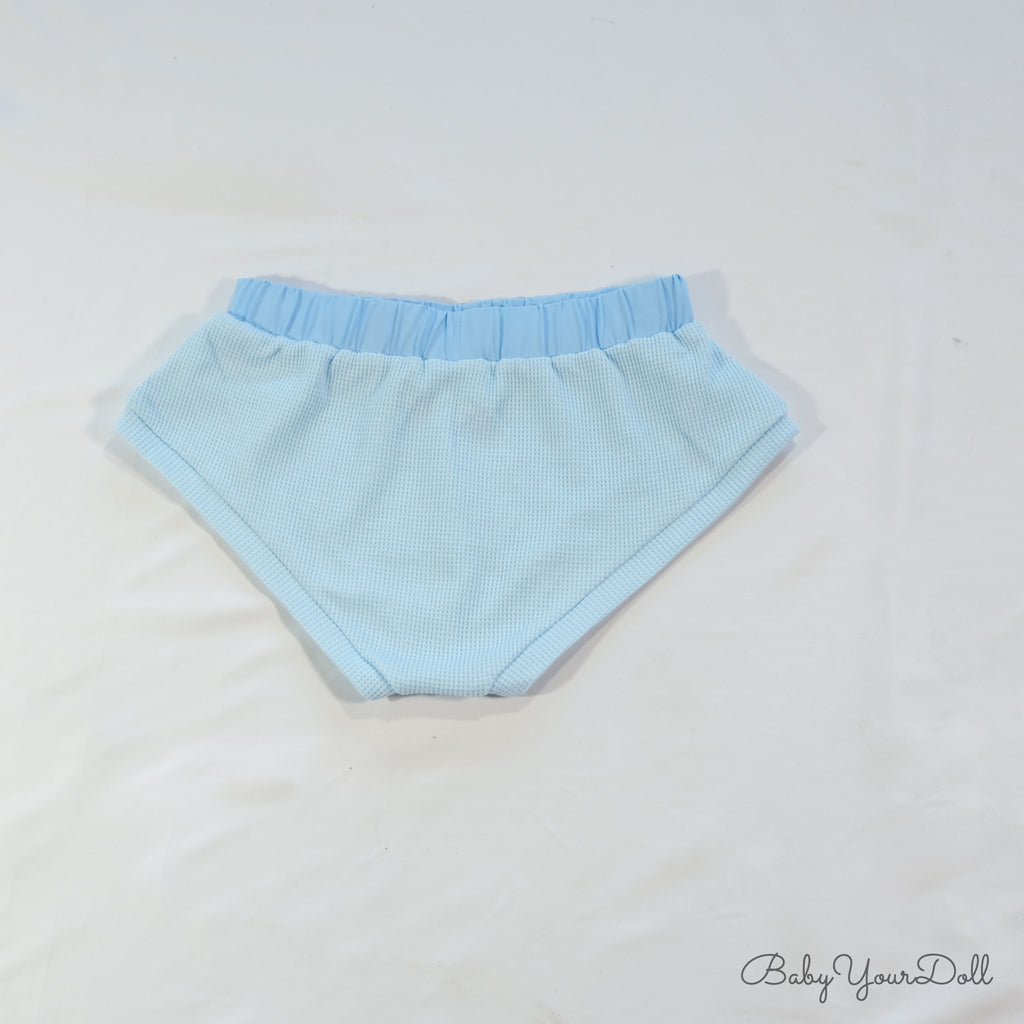 Blue Thermal Diaper Cover
