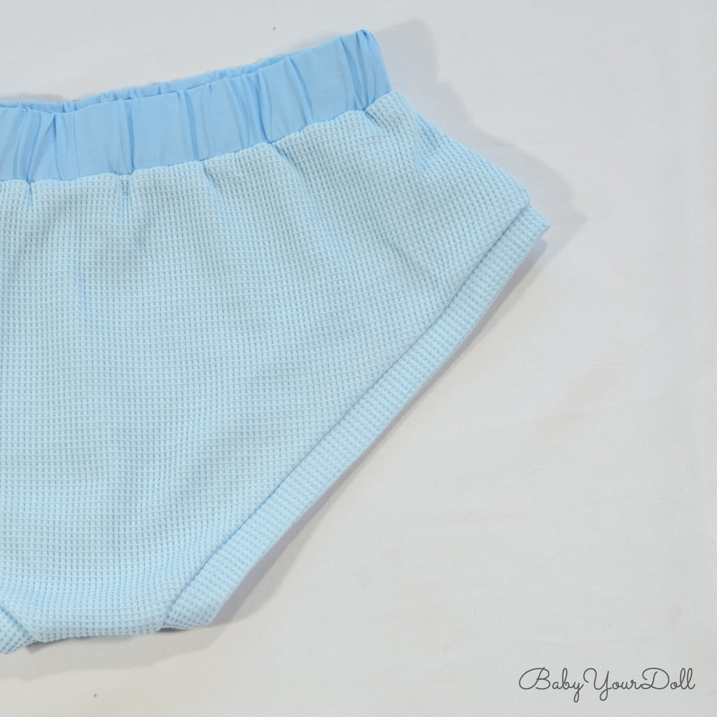 Blue Thermal Diaper Cover