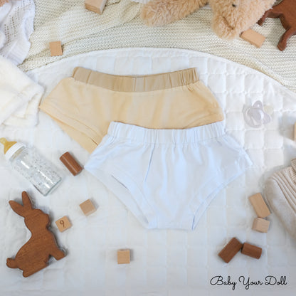 White Diaper Cover