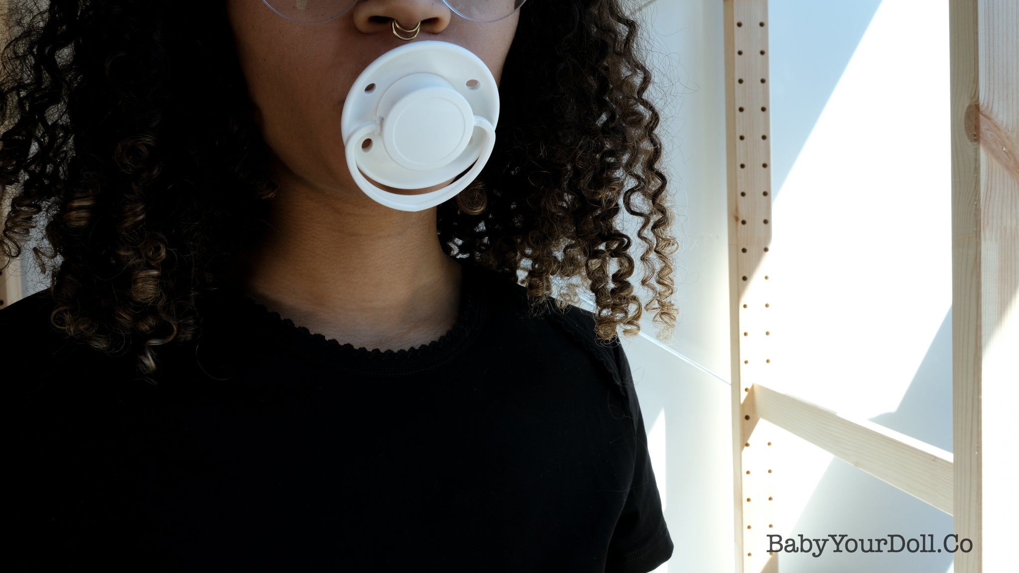 Inward Pacifier ABDL DDLG |Classic Round Vintage Style Adult Pacifier (6 Colors) – BYD
