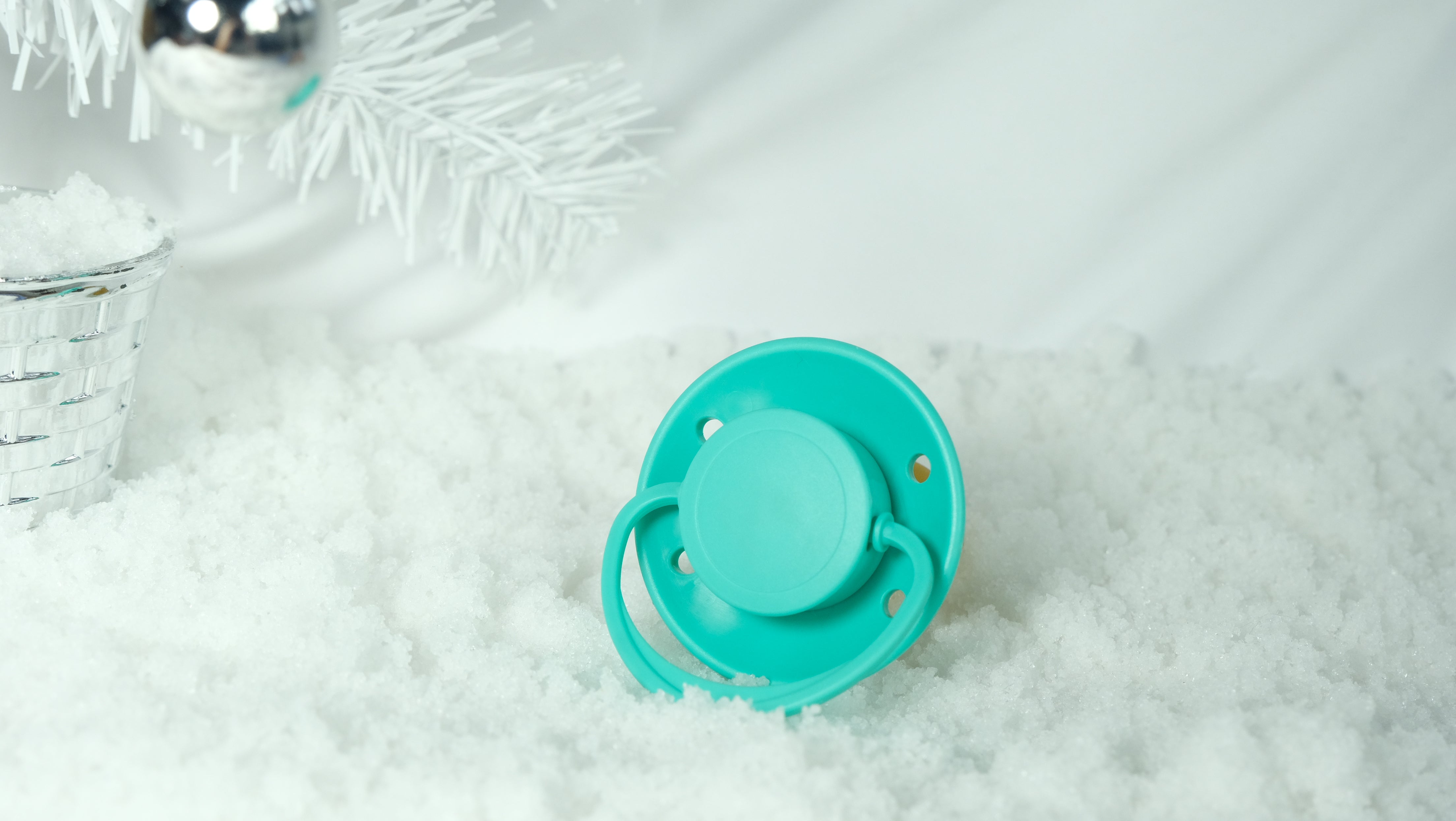 Turquoise Pacifier ABDL DDLG |Classic Round Vintage Style Adult Pacifier (6 Colors) – BYD