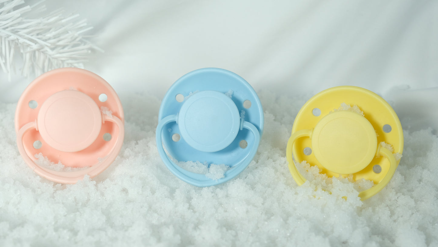 Classic Round Adult Pacifier | Pastels