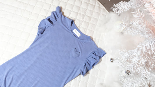 Periwinkle | Small at Heart Knit Bodysuit