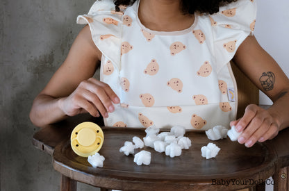 Teddy Bear | Ruffle Bib