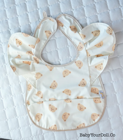 Teddy Bear | Ruffle Bib