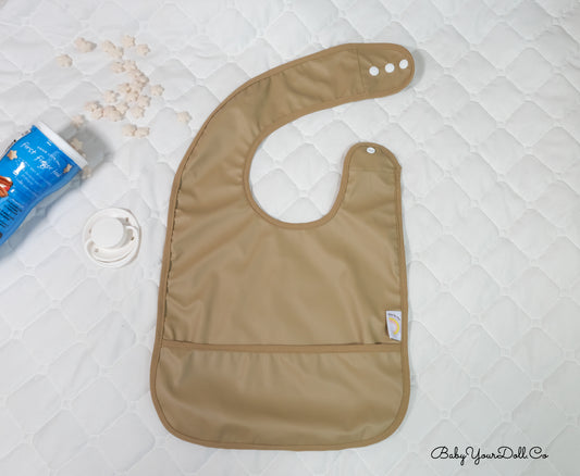 Brown | Pocket Bib