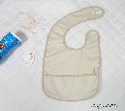 Cream | Pocket Bib