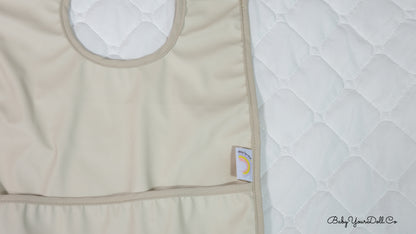 Cream | Pocket Bib