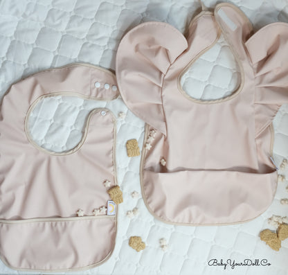 Pink | Ruffle Bib