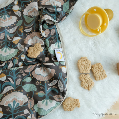 Vintage Floral | Ruffle Bib