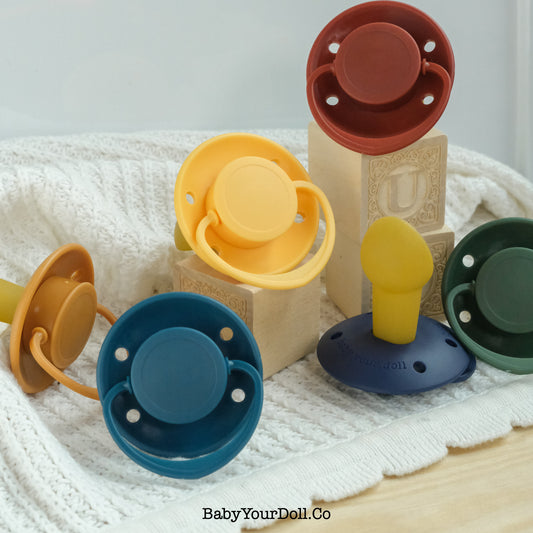 Primary Color Bundle | 6 Pacifier Collection