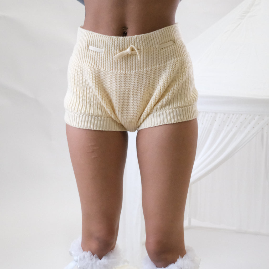 Cream | Knit Diaper Cover